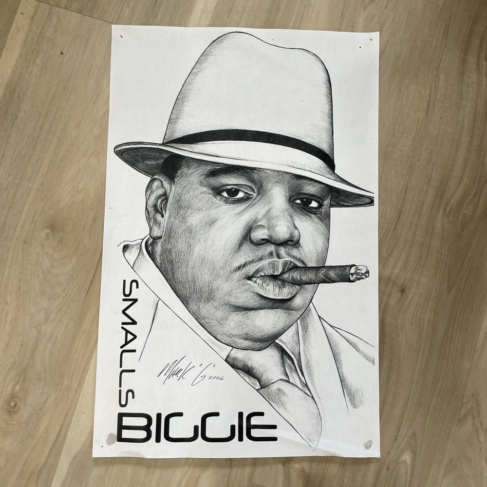 Biggie Smalls art print